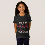 T-Shirt C'Est Mon Pyjama De Noël (Devant entier)