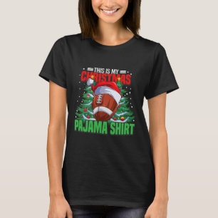 T-shirt C'est mon pyjama de Noël Chapeau de Père Noël Fam