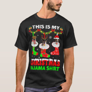 T-shirt C'Est Mon Pyjama De Noël Jack Russell Terrier D