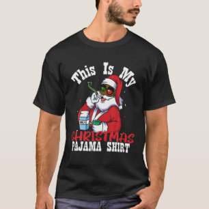 T-shirt C'Est Mon Pyjama De Noël Père Noël Africaine Am