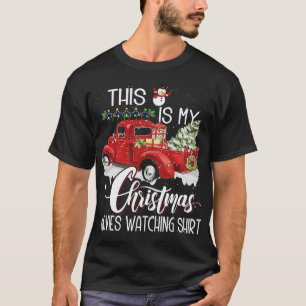 T-shirt C'Est Mon Pyjama De Noël Père Noël Chèvre Riding R