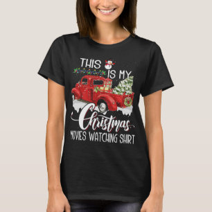 T-shirt C'Est Mon Pyjama De Noël Père Noël Chèvre Riding R