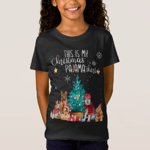 T-Shirt C'est mon pyjama de Noël Tous les Amoureux de les