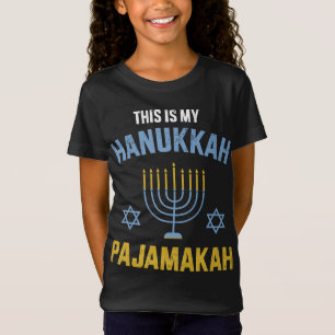 T-Shirt C'est mon pyjama hanoukka pour Noël juif