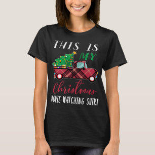 T-shirt C'Est Mon Pyjama Rouge Camion De Noël Drôle Christ