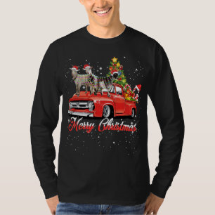 T-shirt C'Est Mon Pyjama Rouge Camion Noël