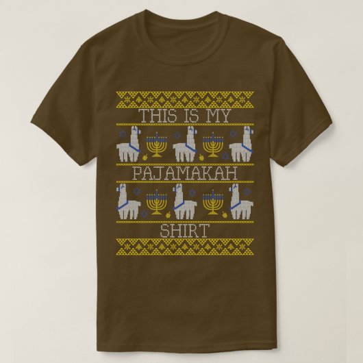 T-shirt c'est mon pyjamakah (Design devant)