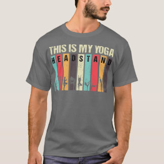 T-shirt C'est mon stand de yoga 27