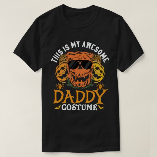 T-shirt C'Est Mon Super Costume De Papa Drôle Halloween Dr (Design devant)