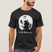 T-shirt C'est mon temps de voler (Devant)
