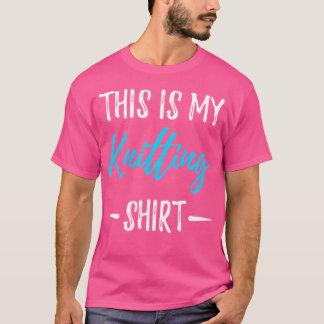 T-shirt C'est Mon Tricot Cadeau Drôle Tricoteurs T