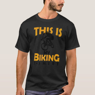 T-shirt C'est mon vélo tout terrain de vélo