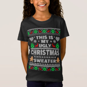 T-Shirt C'Est Mon Vilain Sweater Funky Noël