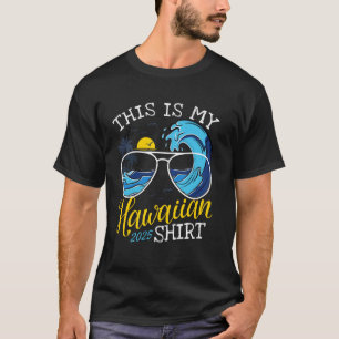 T-shirt C'est mon voyage de chemise hawaïenne en famille V