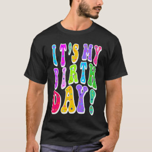 T-shirt C'est My Birthday Retro Super pour les filles Ados