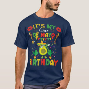 T-shirt C'est My Cinco De Mayo Anniversaire drôle Meican d