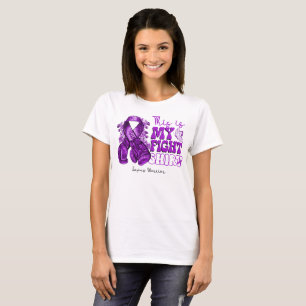 T-shirt C'est My Fight Lupus Guerrier Gants de boxe
