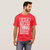 T-shirt C'est n'importe quoi que vous ne comprendriez pas (Devant entier)