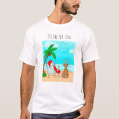 T-shirt C'est Noël Sea-Sun Snowbird (Devant)