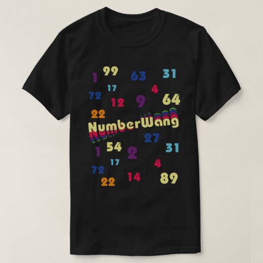 T-shirt C'est NumberWang ! (Design devant)