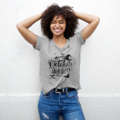 T-shirt C'est octobre, sorcières !