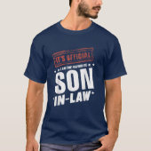 T-shirt C'est officiel Je suis le Fils Préféré dans Law Re (Devant)