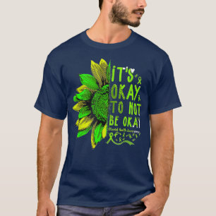 T-shirt C'Est Ok De Ne Pas Être D'Accord Sunflower Santé M