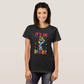 T-shirt C'est Ok D'être Différent Autisme 3 (Devant entier)