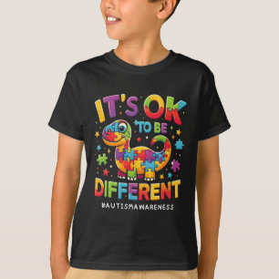 T-shirt C'Est Ok D'Être Une Sensibilisation sur l'autisme