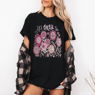 T-shirt C'est Okay To Boho Floral