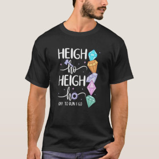 T-shirt C'est Parti Pour Courir Est Le Mieux Pour Coureur