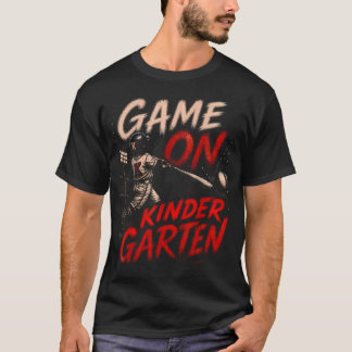 T-shirt C'est parti pour la maternelle Baseball Rentree de