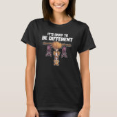 T-shirt C'est pas grave d'être différent Sei Anders Squirr (Devant)