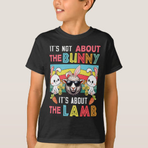 T-shirt C'est pas lapin vintage c'est à propos de Pâques a