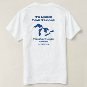 T-shirt C'est plus grand qu'il n'y paraît ! Surf dans les