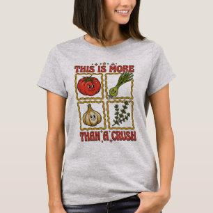 T-shirt C'est Plus Qu'un Coup de Foudre Jardinage Rétro