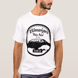 T-shirt C'est "Polonais Polonais" sur le mont Kilimandjaro