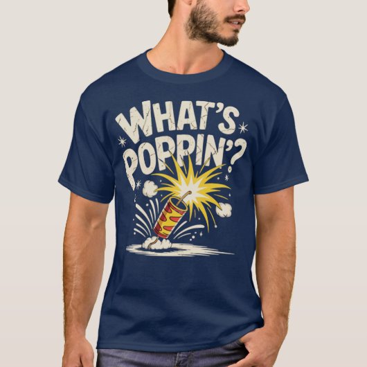T-shirt C'est Poppin's Firecracker (Devant)