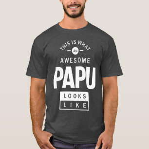 T-shirt C'est quoi un superbe papu