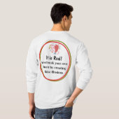 T-shirt C'est réel (Dos entier)