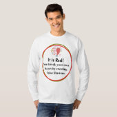 T-shirt C'est réel (Devant entier)