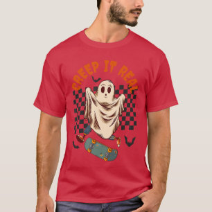 T-shirt C'est réel tout le temps Créatif Horreur Effrayant