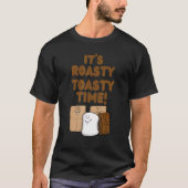 T-shirt C'est rôti Toasty Time mignon Smores Camping Campi (Devant)