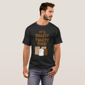 T-shirt C'est rôti Toasty Time mignon Smores Camping Campi (Devant entier)