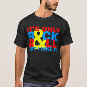 T-shirt C'est seulement roche et petit pain mais je l'aime
