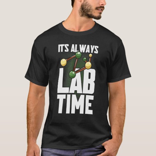 T-shirt C'est toujours Lab Time Lab Technicia (Devant)