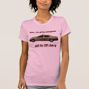 T-shirt C'est tous les amusement et jeux JUSQUE - au