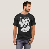 T-shirt C'est tout jazz (Devant entier)