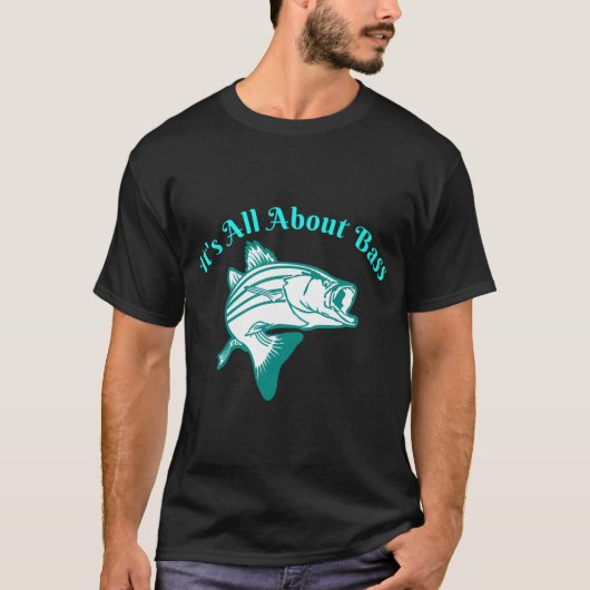 T-shirt C'est tout sur la basse (Devant)