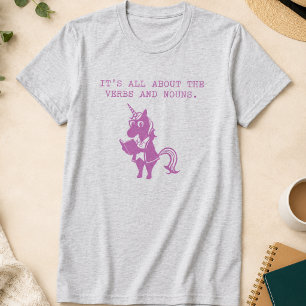 T-shirt C'est tout sur la grammaire des verbes et des noms